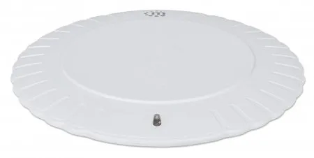 Manhattan Kabelloses Induktionsladegerät 5 W, Qi™-zertifizierter Wireless Charger, sichere Ladung mit 5 W (5 V/1 A), rundes Ladepad, weiß – Bild 3