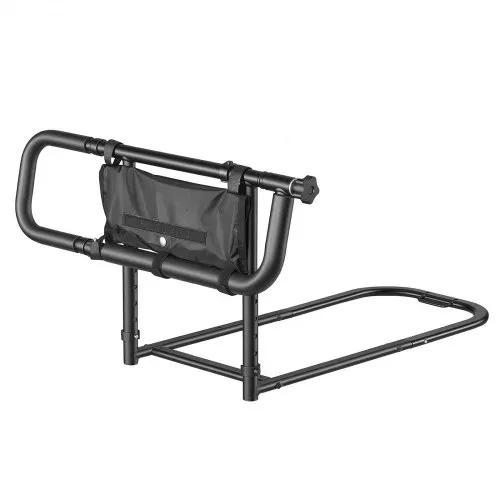 VEVOR Bettgitter für Senioren Faltbare Bettschienen mit 136kg Tragkraft, Bettschutzgitter für Heimpflege, Krankenhaus, Verstellbar für Verschiedene Bettgrößen, Kohlenstoffstahl, mit Tasche & Gurt – Bild 10