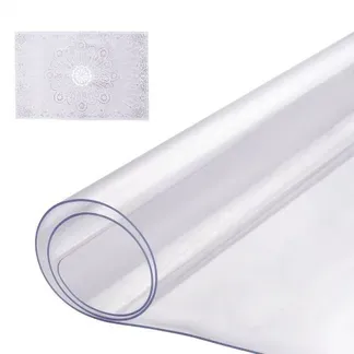 VEVOR Kunststoff-Tischdecke, 16 x 32 Zoll, 1,5 mm dick, transparenter Tischschutz, rechteckige PVC-Schreibtischunterlage, wasserdichte und leicht zu reinigende Schreibtischunterlage, Tischdecke, für Büro, Kommode, Esszimmertisch, Nachttisch VEVOR Kunststoff-Tischdecke, 16 x 32 Zoll, 1,5 mm dick, transparenter Tischschutz, rechteckige PVC-Schreibtischunterlage, wasserdichte und leicht zu reinigende Schreibtischunterlage, Tischdecke, für Büro, Kommode, Esszimmertisch, Nachttisch