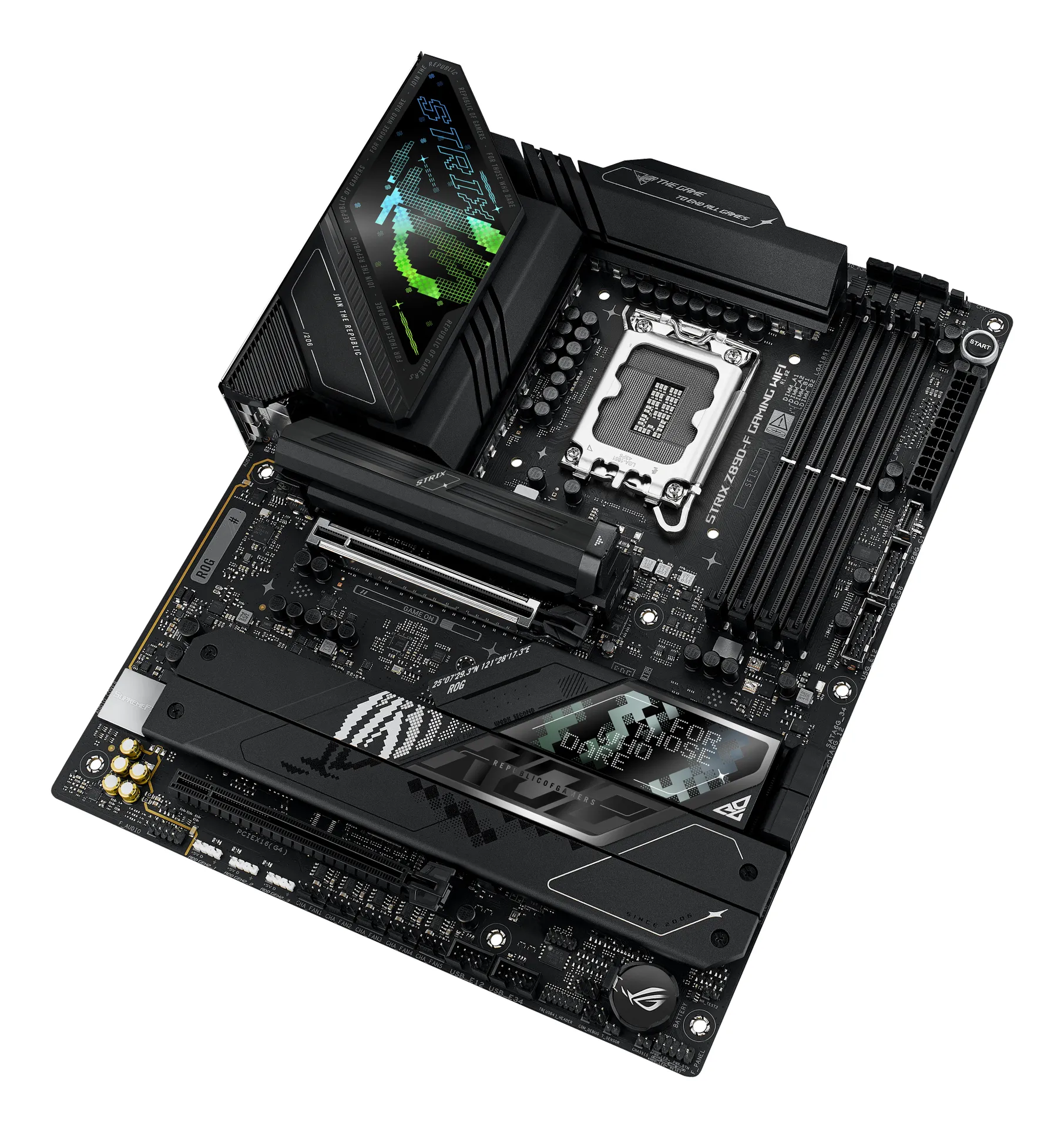 ASUS ROG STRIX Z890-F GAMING WIFI Intel Z890 LGA 1851 (Socket V1) ATX – Bild 5