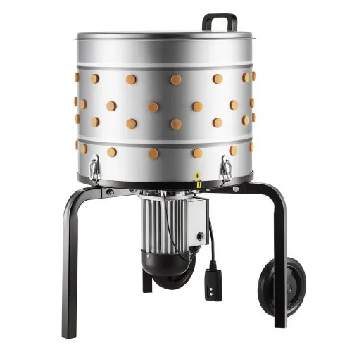 VEVOR Geflügelrupfmaschine, 500-mm-Trommel, 900 W, 230 U/min, Elektrische Rupfmaschine mit 98 Weichen Fingern & Transporträdern, Nassrupfmaschine zur Verarbeitung von 2 Küken gleichzeitig VEVOR Geflügelrupfmaschine, 500-mm-Trommel, 900 W, 230 U/min, Elektrische Rupfmaschine mit 98 Weichen Fingern & Transporträdern, Nassrupfmaschine zur Verarbeitung von 2 Küken gleichzeitig