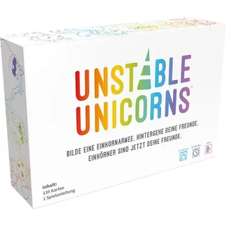 Unstable Unicorns, Kartenspiel Unstable Unicorns, Kartenspiel