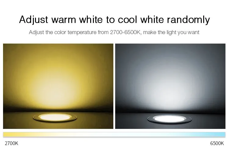 MiBoxer FUT065 LED Panel Rund 18W RGB-WW (RGB-CCT) mit Funk und WLAN – Bild 5