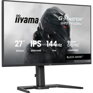 iiyama G-MASTER GB2741QSU-B1 Computerbildschirm 68,6 cm (27″) 2560 x 1440 Pixel 4K Ultra HD LED Schwarz iiyama G-MASTER GB2741QSU-B1 Computerbildschirm 68,6 cm (27″) 2560 x 1440 Pixel 4K Ultra HD LED Schwarz