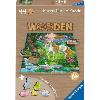 Wooden Puzzles Kids – Märchenhaftes Einhorn Wooden Puzzles Kids – Märchenhaftes Einhorn