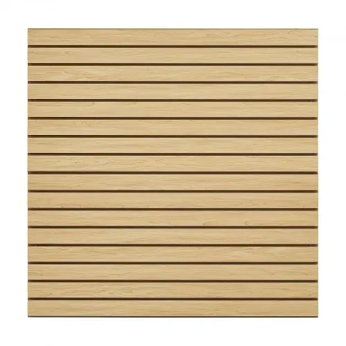 VEVOR Werkzeugwand 1220x1220x18mm, MDF-Garagen-Lamellenwand mit modularem Design, Wandhalter, 11,3 kg Lamellenwandpaneel mit Kupplungsstruktur & DIY-Zuschnitt, geeignet für Lagerung & Präsentation – Bild 9