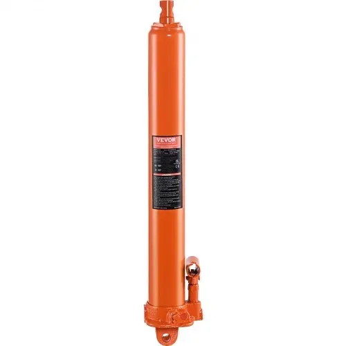 VEVOR Hydraulischer Langer Ram-Wagenheber, 8 t Motorhebezylinder mit Einzelkolbenpumpe & Flacher Basis, Hydraulischer Auto-Flaschenheber für Motorhebebühnen, Garagen-/Ladenkrane, Bauernhof usw. – Bild 8