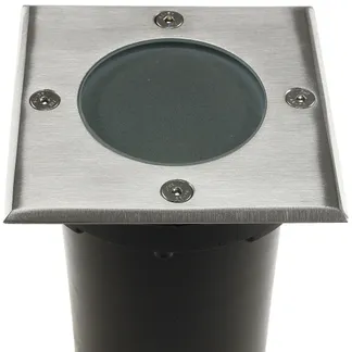 Bodenleuchte „BEL Uni Q“ 10x10x14cm, IP65, GU10 Fassung, 4eckig Bodenleuchte „BEL Uni Q“ 10x10x14cm, IP65, GU10 Fassung, 4eckig