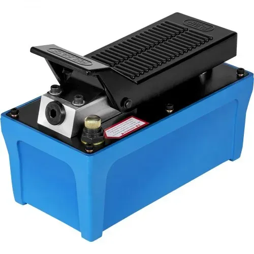 VEVOR 0,85L Lufthydraulikpumpe, 8,04 kg Pneumatische Hydraulische Fußpumpe 4,54 t, hydraulische Luftpumpe,,Hydraulische Fußpumpe,Kreiselpumpe Autoreparatur Blau – Bild 9