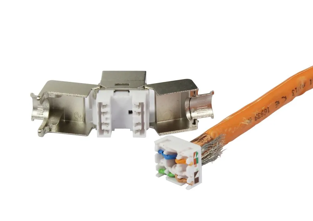 Keystone, Modul, TP-Buchse(RJ45), CAT6A, 500MHz, Slim-line/Komponent getestet, Synergy 21, – Bild 6