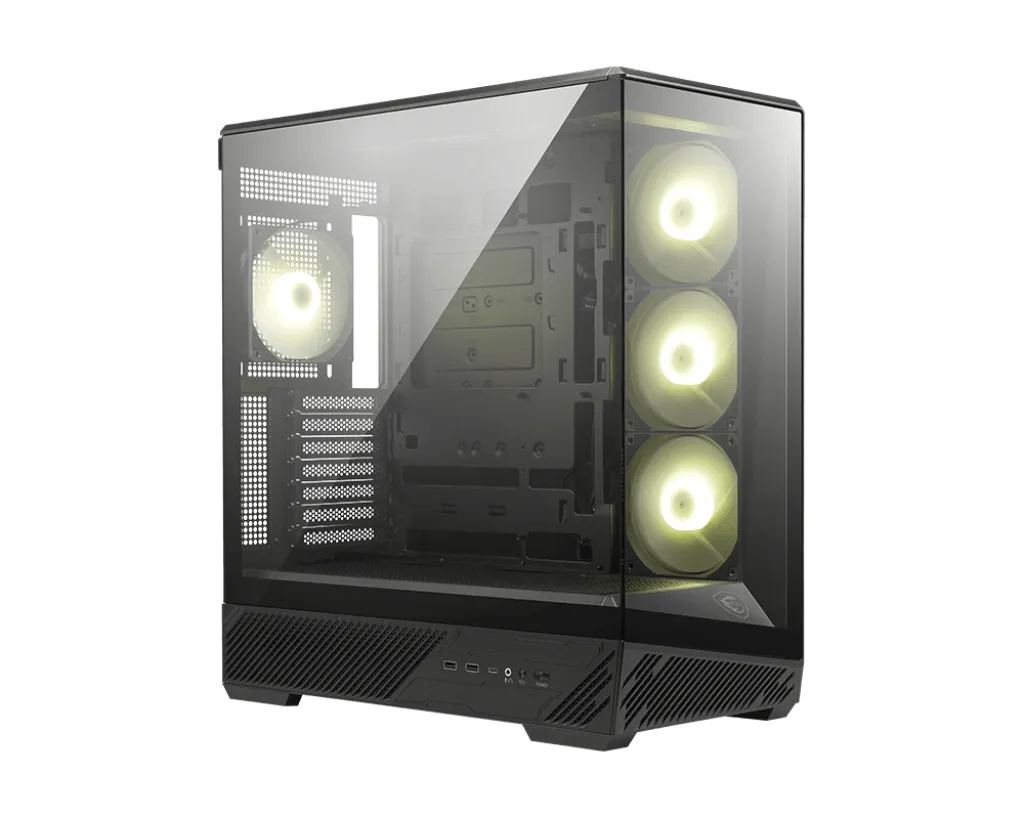 MSI MAG PANO 130R PZ Computer-Gehäuse Midi Tower Schwarz – Bild 3