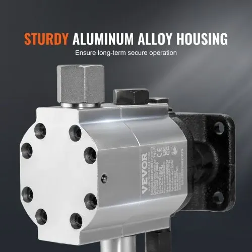 VEVOR Hydraulische Holzspalterpumpe, 13 GPM, 2-stufige 3000 PSI Holzspalterpumpe, 1" Einlass 1/2" NPT Auslass 3600 U/min Aluminium-Hydraulikzahnradpumpe, für Holzspalter mit kleinem Motor, Schneepflug – Bild 3