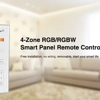 MiBoxer B3 LED Fernbedienung Smart Panel RGB/RGB-W 4 Zonen MiBoxer B3 LED Fernbedienung Smart Panel RGB/RGB-W 4 Zonen