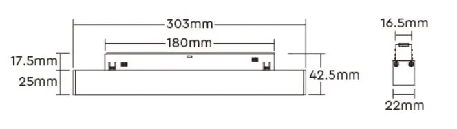 MiBoxer MF5-12A-ZL V2 LED 48V Track Floodlight 12W RGB+CCT Zigbee 3.0 + 2,4G – Bild 8