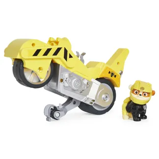 PAW Patrol Moto Pups Rubbles Motorrad mit Spielfigur, Fahrzeug mit Rückzugs- und Wheelie-Funktion, ab 3 Jahren, Basis Fahrzeug (Basic Vehicle) PAW Patrol Moto Pups Rubbles Motorrad mit Spielfigur, Fahrzeug mit Rückzugs- und Wheelie-Funktion, ab 3 Jahren, Basis Fahrzeug (Basic Vehicle)