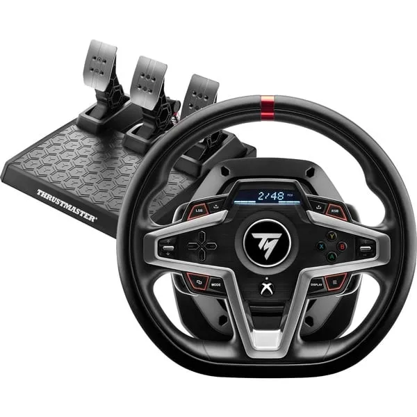 Thrustmaster T248 Schwarz USB Lenkrad + Pedale Analog / Digital PC, PlayStation 4, PlayStation 5 Thrustmaster T248 Schwarz USB Lenkrad + Pedale Analog / Digital PC, PlayStation 4, PlayStation 5