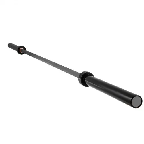 VEVOR 2 m Barbell 15 kg Olympische Langhantel Heben Fitness Training für Gewichtheben Powerlifting Heben Squat Bankdrücken Stange mit Schnallen – Bild 10