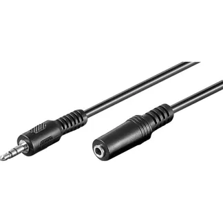 Audiokabelverlängerung 3,5mm-Klinke > 3,5mm Buchse, Verlängerungskabel Audiokabelverlängerung 3,5mm-Klinke > 3,5mm Buchse, Verlängerungskabel