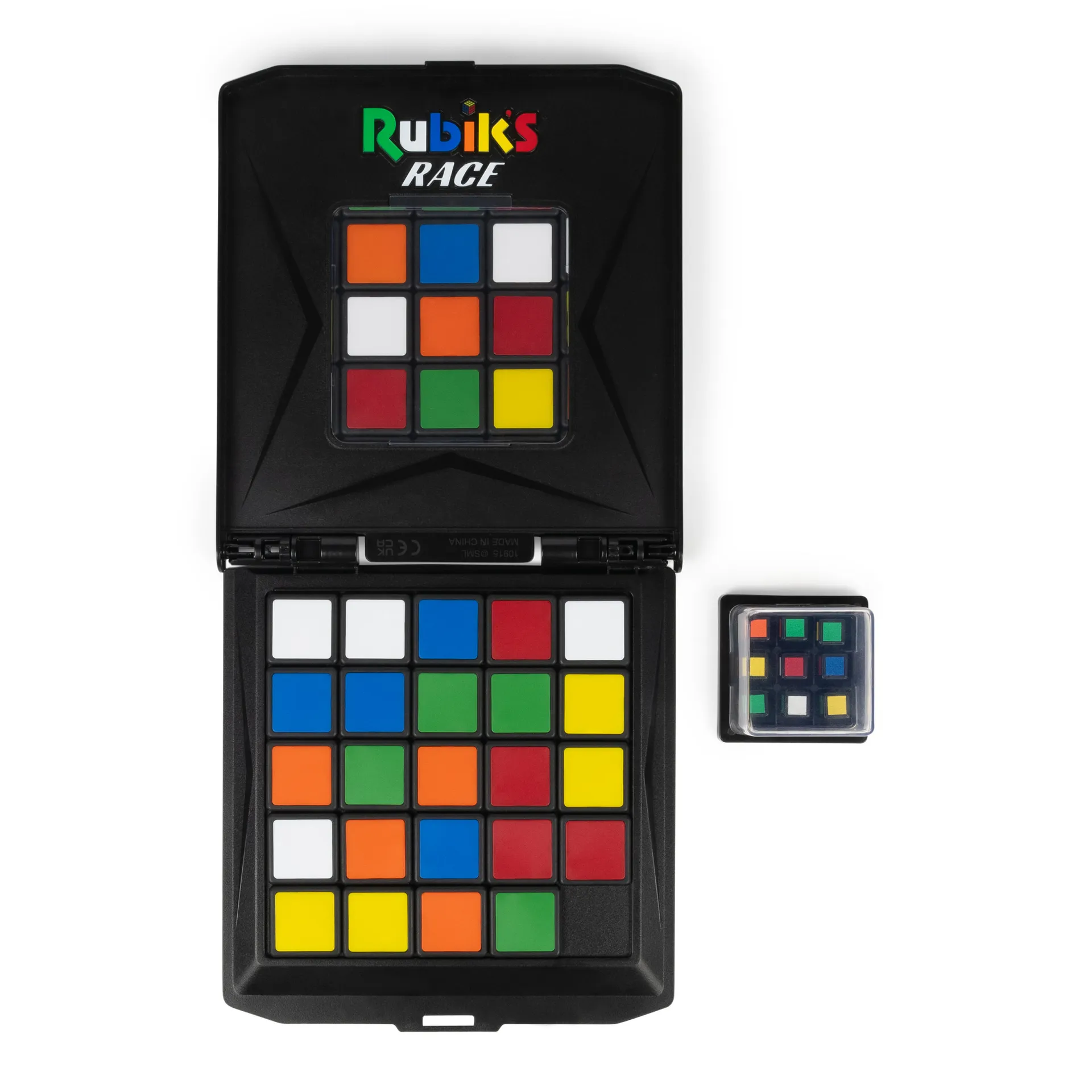 Rubik’s Race - das Spiel für 2 Rubiks-Fans ab 7 Jahren, rasantes Schiebespiel – Bild 3