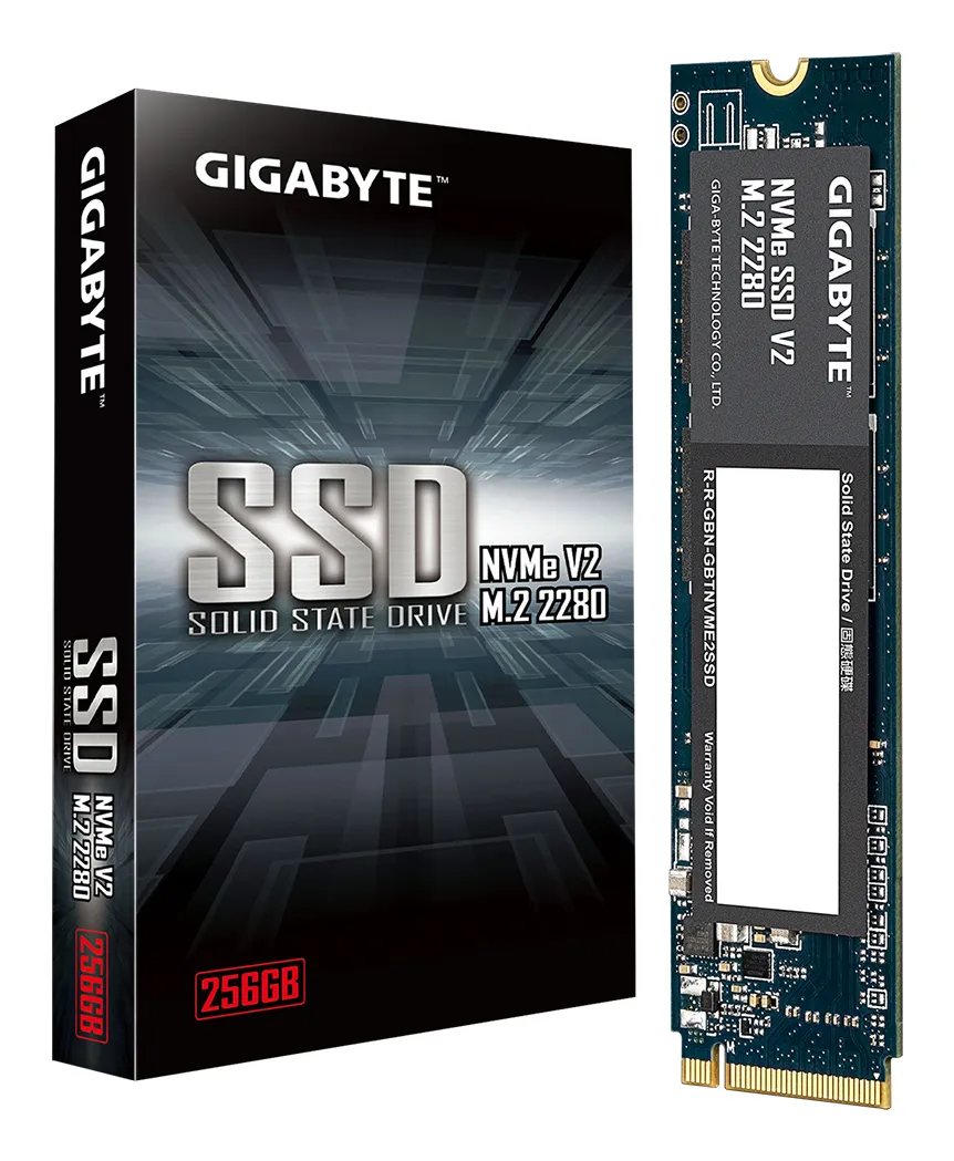 GIGABYTE G3NVMEV2256G Internes Solid State Drive 256 GB M.2 PCI Express 3.0 NVMe 3D TLC NAND – Bild 4