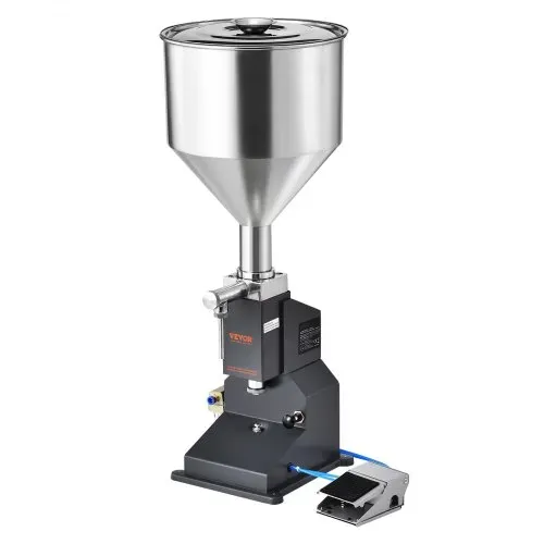 VEVOR 5–50ml Abfüllmaschine Manuell Flüssigkeitsabfüllmaschine aus lebensmittelechtem Edelstahl 304 Silikon PTFE kompatibel mit 500-W-Luftkompressor Filling Machine Zum Abfüllen von Honig Öl Essenz – Bild 9