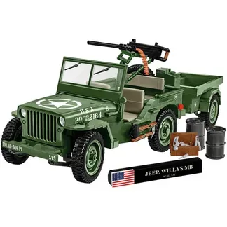 Willys MB & Trailer Executive Edition, Konstruktionsspielzeug Willys MB & Trailer Executive Edition, Konstruktionsspielzeug