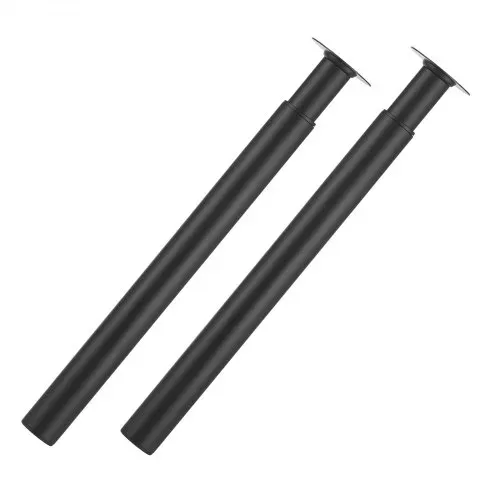 VEVOR Tischbeine 4er-Set, Möbelfüße 71–110 cm Höhenverstellbar, Tischfüße Max. 544 kg, Teleskopbein aus Kohlenstoffstahl, für Schreibtische, Couchtische, Esstische, Werkbänke, Rund – Bild 10