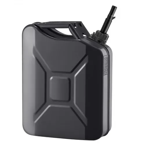 VEVOR Kraftstoffkanister Metall 20 L, Benzinkanister mit Ausgießer & Komfortgriff, 6 L/min Durchflussrate, Auslaufsicherer & Korrosionsbeständiger, Ideal für Autos, Motorräder, ATVs & UTVs, Schwarz – Bild 9