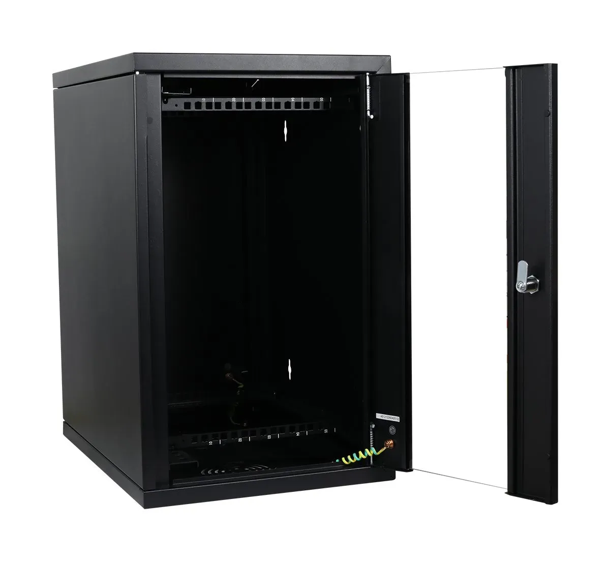 ALLNET 19"Wandgehäuse, 5HE, Vertikal, T370, Schwarz, SMH-Serie, – Bild 2
