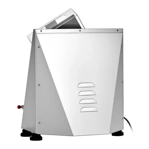 VEVOR elektrische Pizzateigpresse 355,6 mm Gebäck-Pressplatte, Brotpresse automatisch 370 W aus Edelstahl, kommerzieller Chapati Presse, Formmaschine mit einstellbarer Dicke, Teigstücke pro Stunde – Bild 10