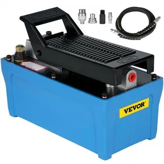 VEVOR 0,85L Lufthydraulikpumpe, 8,04 kg Pneumatische Hydraulische Fußpumpe 4,54 t, hydraulische Luftpumpe,,Hydraulische Fußpumpe,Kreiselpumpe Autoreparatur Blau VEVOR 0,85L Lufthydraulikpumpe, 8,04 kg Pneumatische Hydraulische Fußpumpe 4,54 t, hydraulische Luftpumpe,,Hydraulische Fußpumpe,Kreiselpumpe Autoreparatur Blau
