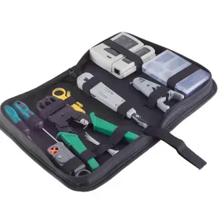 TP-Werkzeugset, Netzwerk, 10-teilig, mit Tasche TP-Werkzeugset, Netzwerk, 10-teilig, mit Tasche