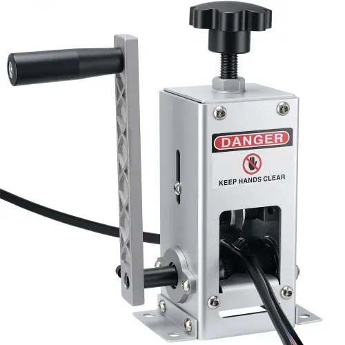 VEVOR Abisoliermaschine, 1,5-30 mm, Kabelschälmaschine, Handkurbel-/Bohrmaschinenbetrieb, Abisolierwerkzeug mit Q235-Rahmen, Kabelabisolierer, Manuelle Kabelabisoliermaschine für Kupferschrott – Bild 8