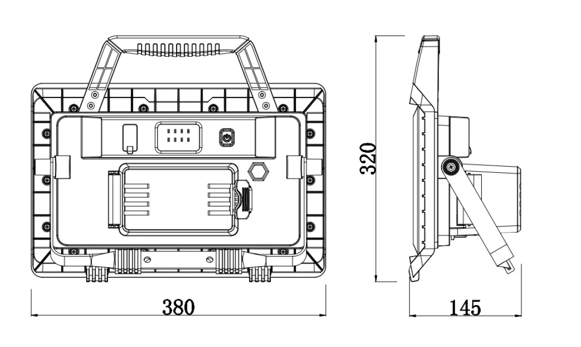 Synergy 21 LED Akku Multi Battery Baustrahler 50W 5000lm KW IP54 – Bild 7