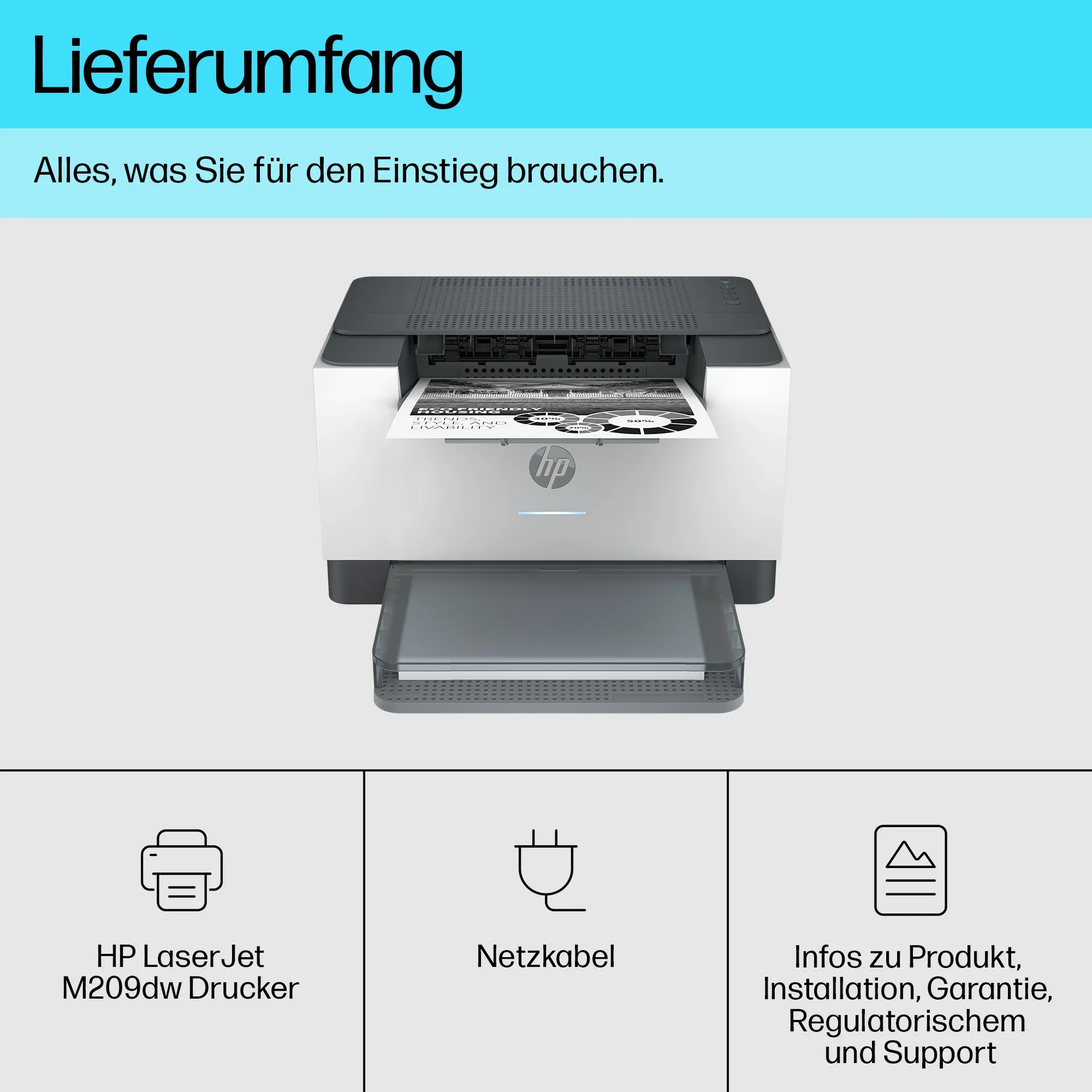 HP LaserJet LaserJetM209dw – Bild 7