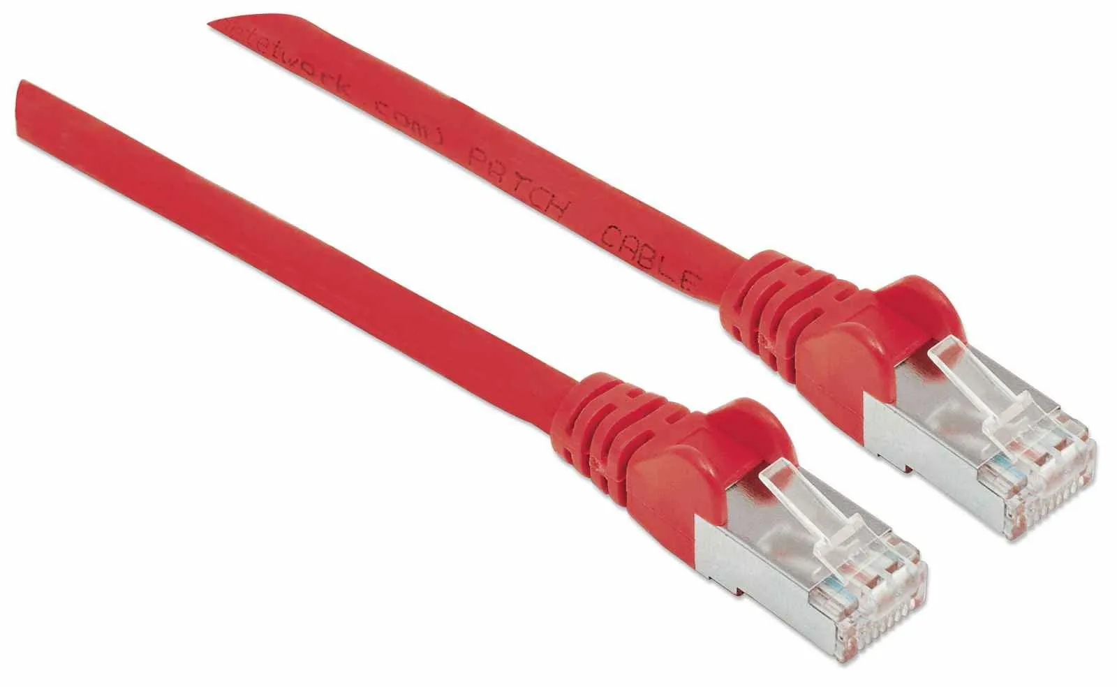 Intellinet Netzwerkkabel mit Cat6a-Stecker und Cat7-Rohkabel, S/FTP, 100% Kupfer, LS0H, 1,5 m, rot – Bild 2