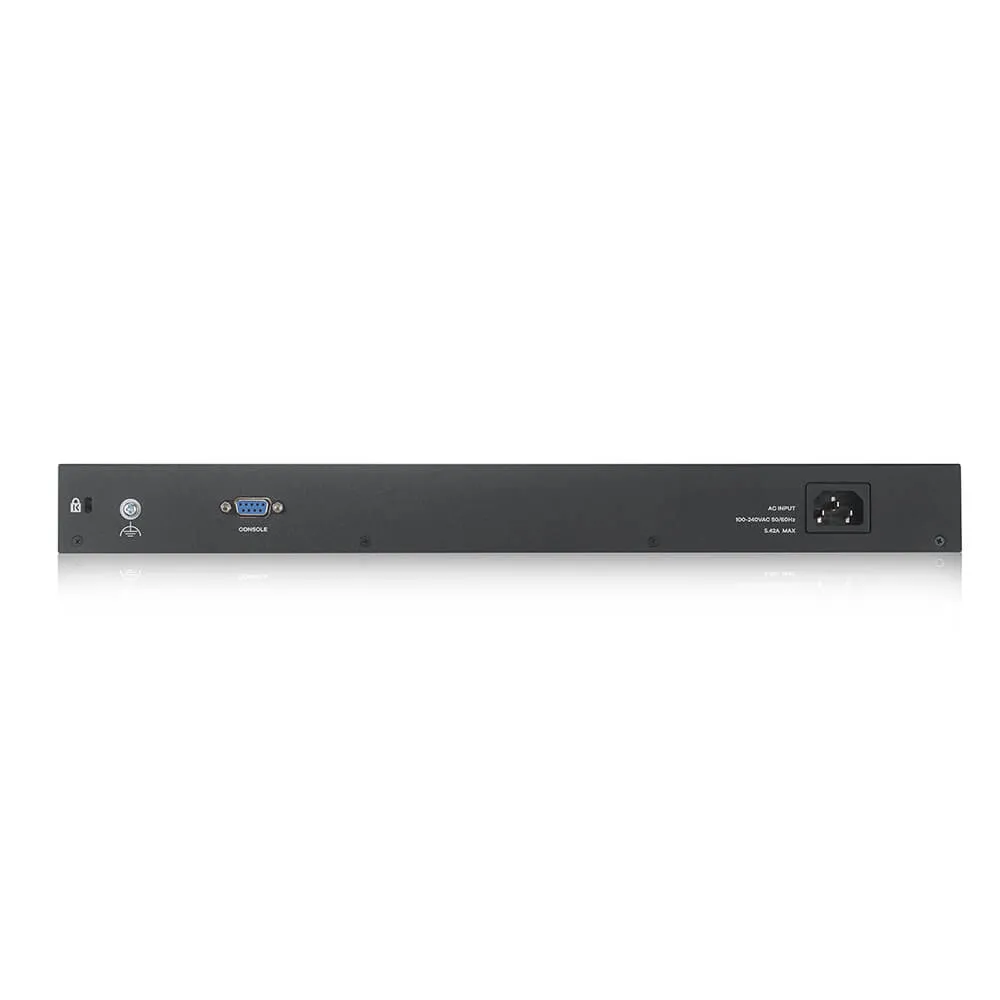 Zyxel GS2220-50HP-EU0101F Netzwerk-Switch Managed L2 Gigabit Ethernet (10/100/1000) Power over Ethernet (PoE) Schwarz – Bild 3