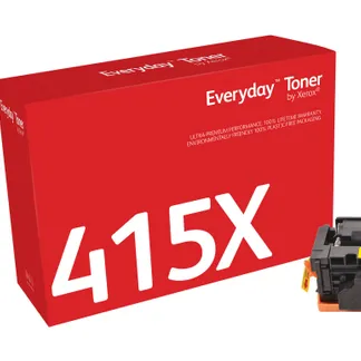 Everyday™ Gelb Tonermodul von Xerox kompatibel mit HP 415X (W2032X), Hohe Kapazität Everyday™ Gelb Tonermodul von Xerox kompatibel mit HP 415X (W2032X), Hohe Kapazität