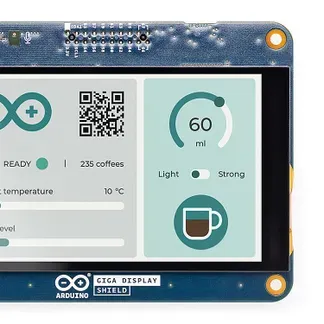 ARDUINO® GIGA DISPLAY SHIELD ARDUINO® GIGA DISPLAY SHIELD