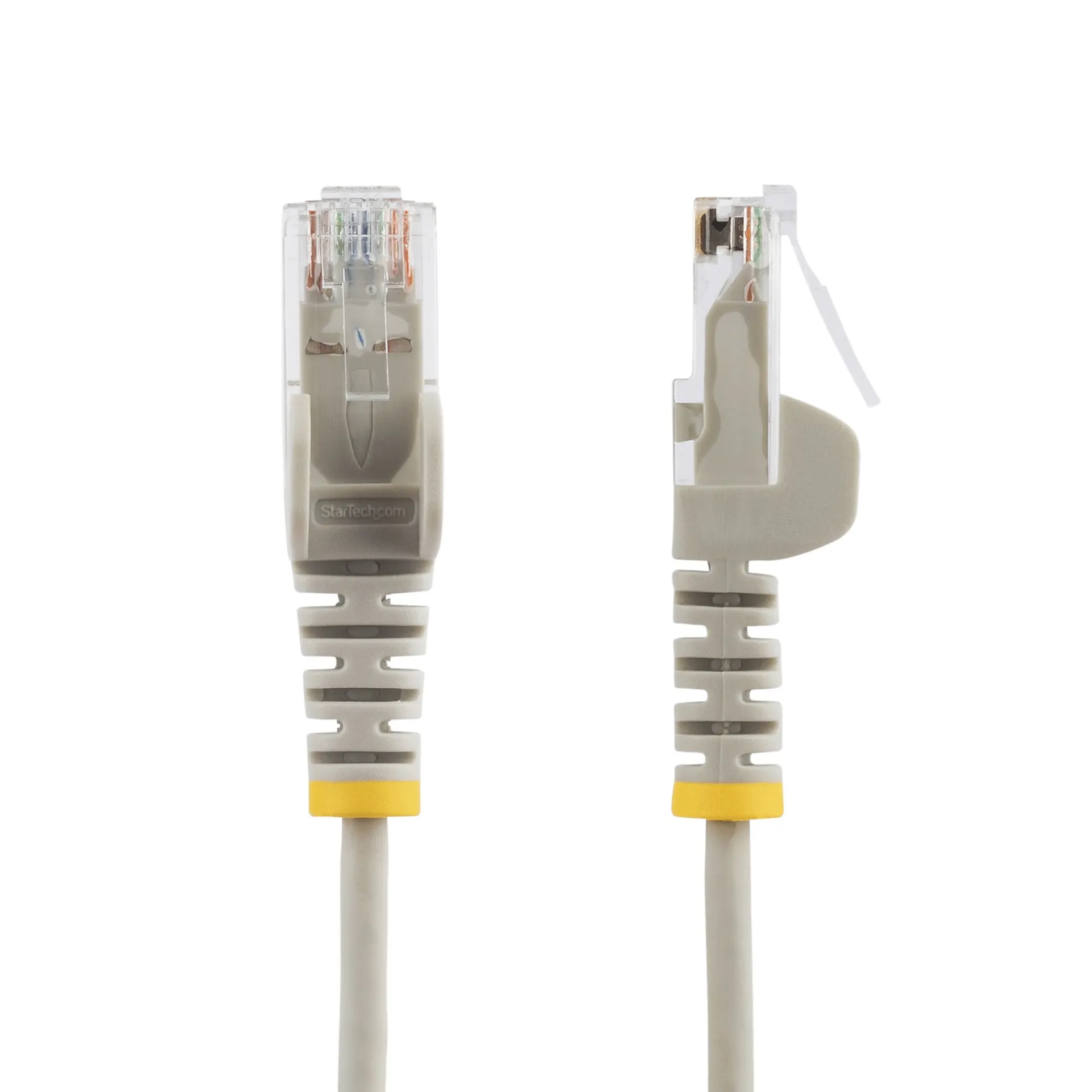 StarTech.com 0,5 m Cat6-Kabel - Schlank - Snagless RJ45-Anschlüsse - Grau – Bild 2