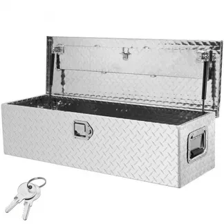 VEVOR 990 x 330 x 254 mm Werkzeugkasten für Lkw-Ladefläche, Abschließbar 83 L Truckbox Werkzeugbox Aufbewahrungs-Werkzeugkasten, 39 kg Tragfähigkeit Werkzeugkiste Organizer für Wohnmobil, PKW usw. VEVOR 990 x 330 x 254 mm Werkzeugkasten für Lkw-Ladefläche, Abschließbar 83 L Truckbox Werkzeugbox Aufbewahrungs-Werkzeugkasten, 39 kg Tragfähigkeit Werkzeugkiste Organizer für Wohnmobil, PKW usw.