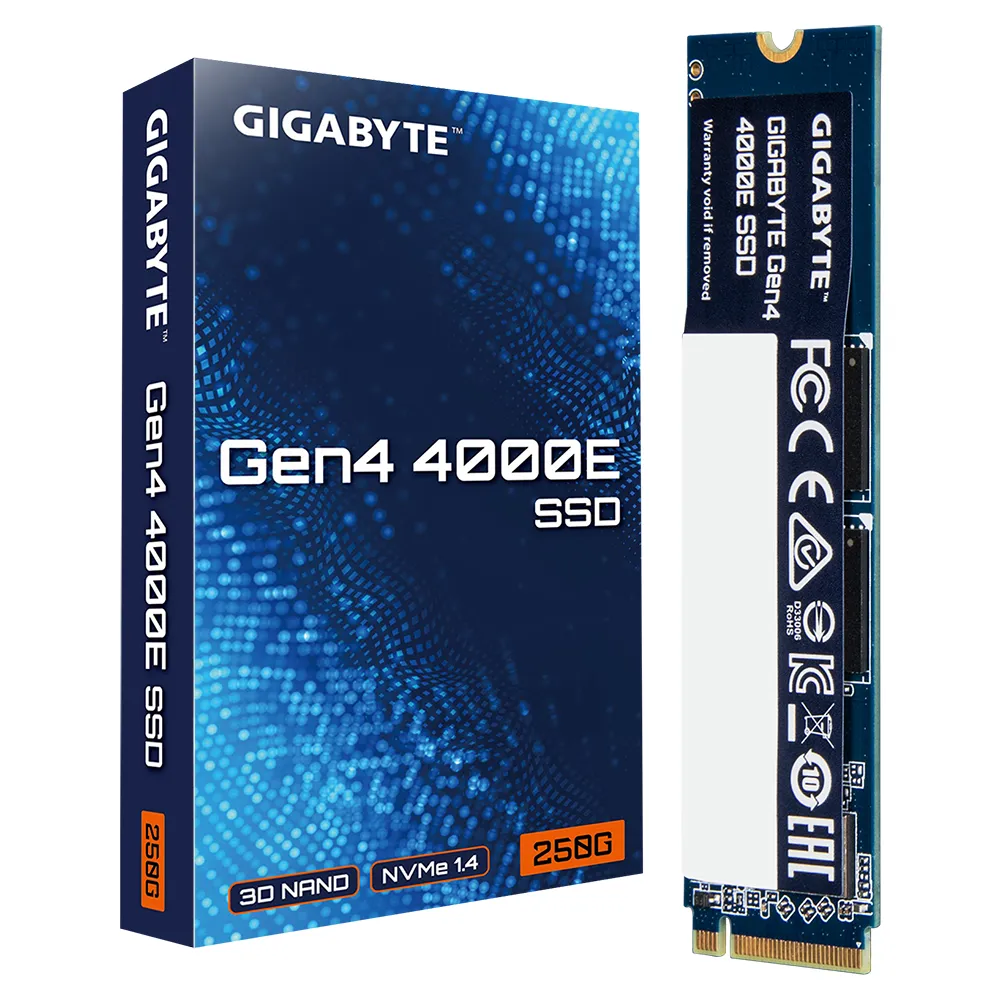 GIGABYTE Gen4 4000E 250 GB M.2 PCI Express 4.0 NVMe 3D NAND – Bild 5