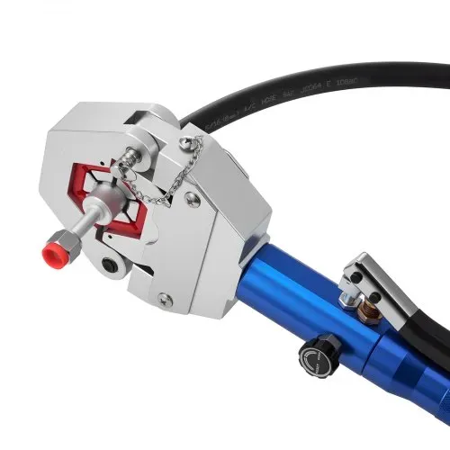 VEVOR Hydraulische Presszange, Hydra-Crimpzange, Klimaanlagen-Schlauchpresse-Set mit 7 Snap-On-Einsätzen, Schlauch-Crimpwerkzeug für Kfz- & Klimaanlagenreparaturen – inkl. Koffer – Bild 10