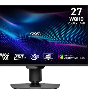 MSI MAG 274QPFDE X30MV Computerbildschirm 68,6 cm (27″) 2560 x 1440 Pixel Wide Quad HD LCD Schwarz MSI MAG 274QPFDE X30MV Computerbildschirm 68,6 cm (27″) 2560 x 1440 Pixel Wide Quad HD LCD Schwarz