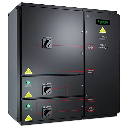 APC SYMMETRA PX 96/160 kW WANDMONTIERBARE SCHALTTAFEL MIT WARTUNGS-BYPASS, 400 V – Bild 3