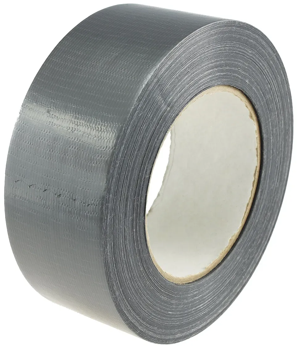Gewebe-Klebeband / Gewebeband silber Naturkautschuk-Kleber, 48mm x 50m Gewebe-Klebeband / Gewebeband silber Naturkautschuk-Kleber, 48mm x 50m