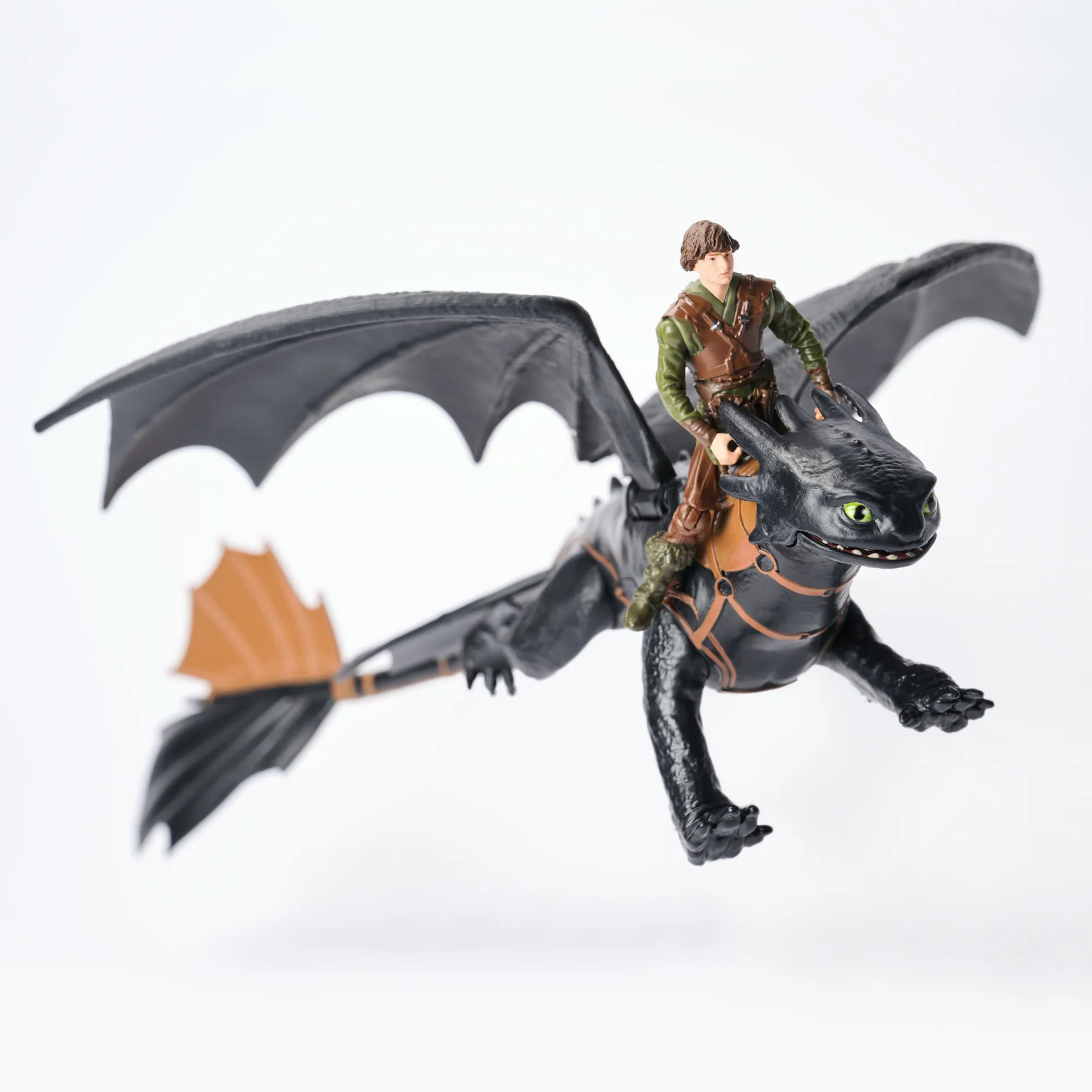 DreamWorks Dragons Drachenzähmen leicht gemacht - Wikinger & Drachen Actionfiguren-Set, Ohnezahn & Hicks – Bild 4
