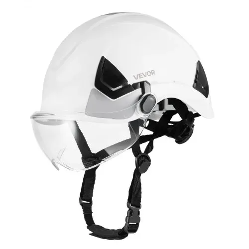 VEVOR Schutzhelm ANSI/ISEA Z89.1-zugelassener Sicherheitshelm mit Visier & 6-Punkt-Ratschenaufhängung, verstellbarer Industriehelm belüfteter Bauhelm Arbeitshelm für Industriebau Arbeitskleidung – Bild 10