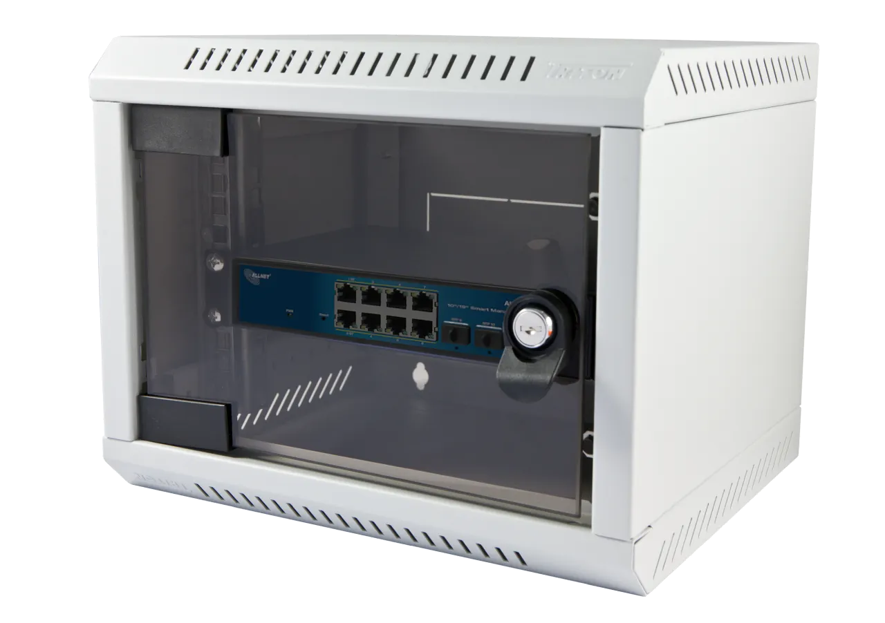 ALLNET Switch smart managed Layer2 10 Port • 8x 1 GbE • PoE Budget 240 Watt • 8x PoE at / 2x PoE bt • 2x SFP • Lüfterlos , 19" • ALL-SG8410PM – Bild 7