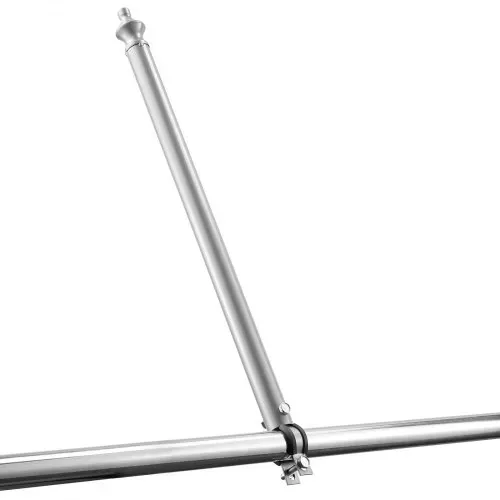 VEVOR Übersteigschutz Zaunerhöhung, 18er-Pack, 695 mm Stacheldrahtabweiser für 3,3-3,8 mm Zaunoberseite, Ω-Halterung, Stacheldrahthalter zum Schutz der Privatsphäre in Hof, Bauernhof oder Garten – Bild 9